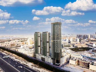 Готовые апартаменты с 3 спальнями и гостиной с рассрочкой в Bloom Towers | Jumeirah Village Circle