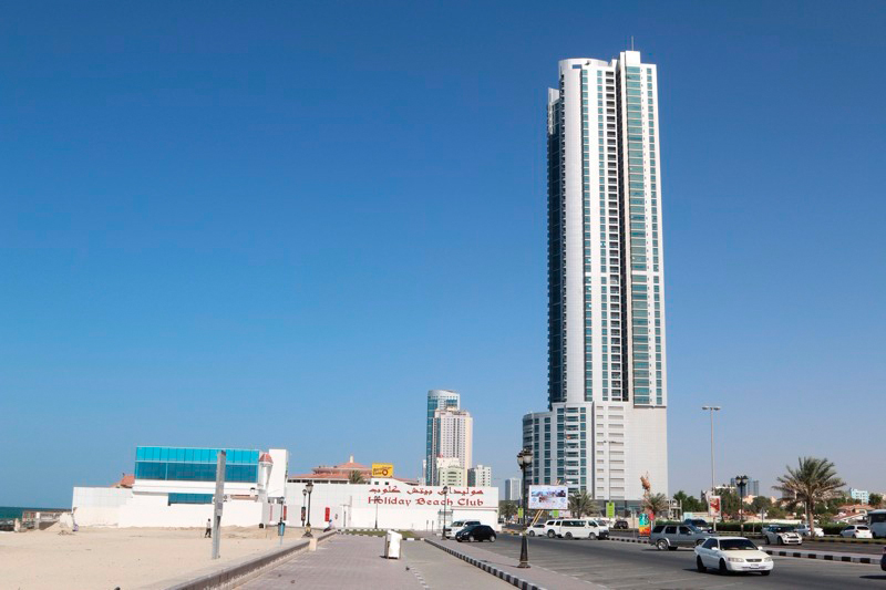Квартира с 1 спальней и гостиной (вторичное жилье) Corniche Tower (вид на город)| Ajman