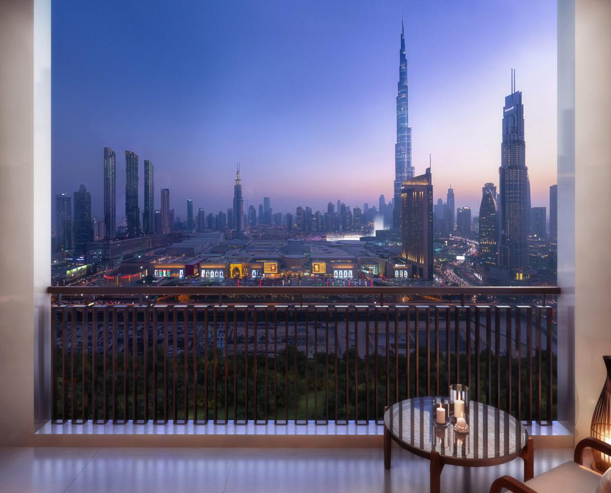 Апартаменты с гостиной и 2 спальнями в DOWNTOWN Views II (EMAAR)| Дубай