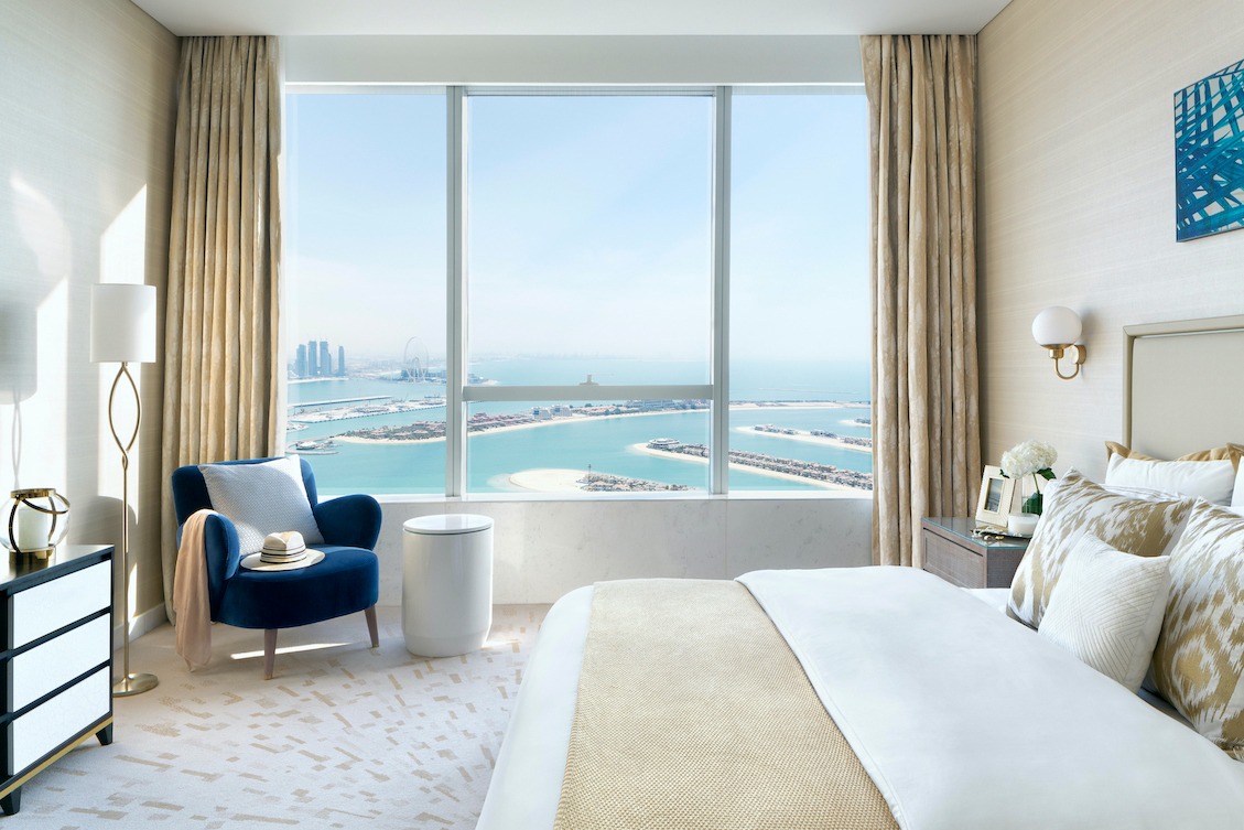 Меблированная апартаменты с 1 спальней и гостиной в THE PALM TOWER | Palm Jumeirah