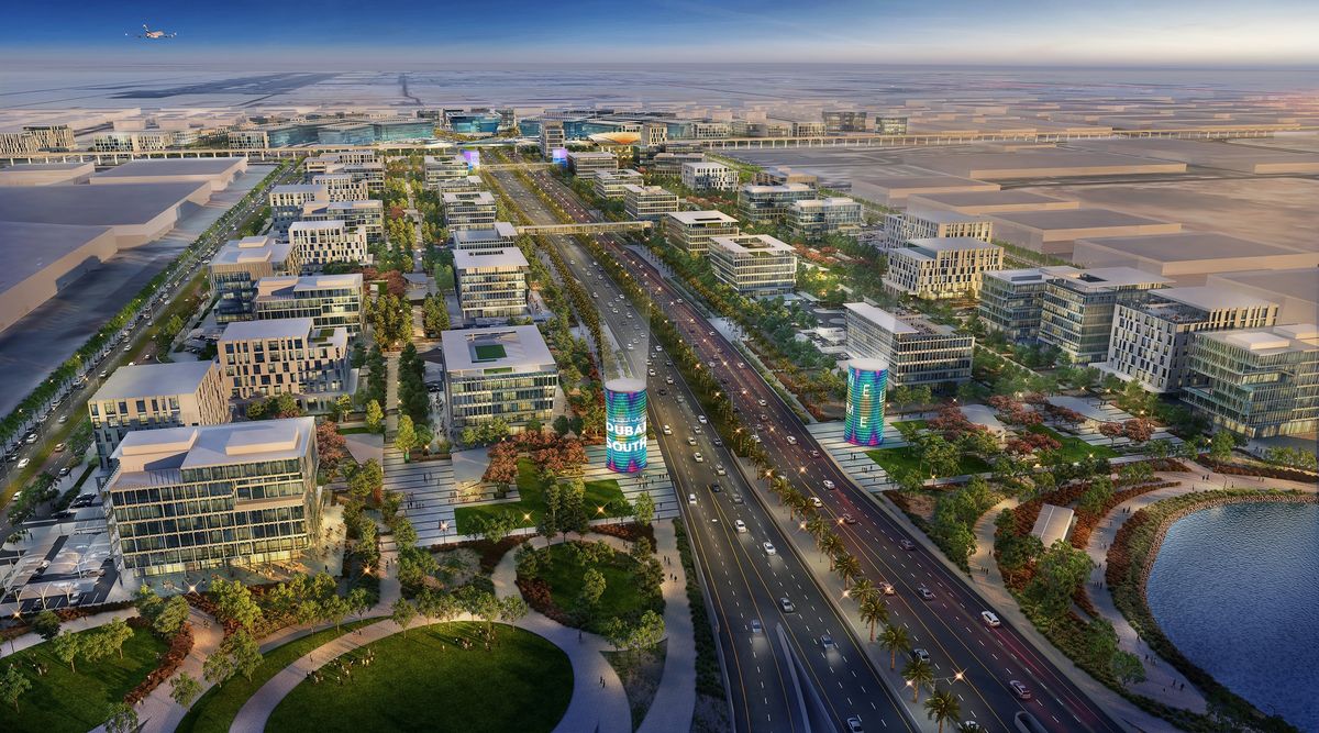 Расширение района Dubai South