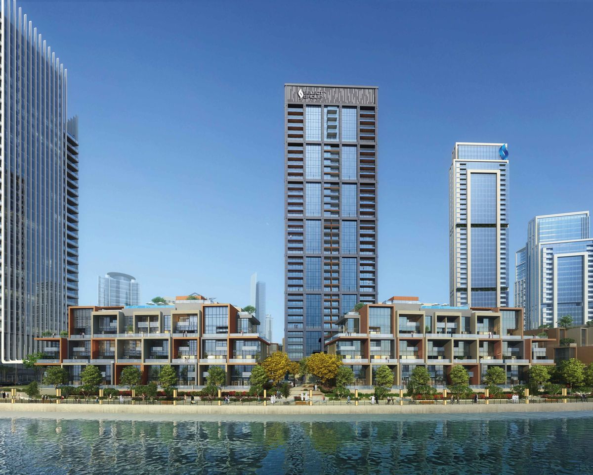 1-спальные апартаменты Peninsula Five в центре Дубая от Select Group