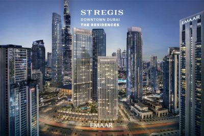 1-спальные апартаменты St. Regis Residences в центре Дубая