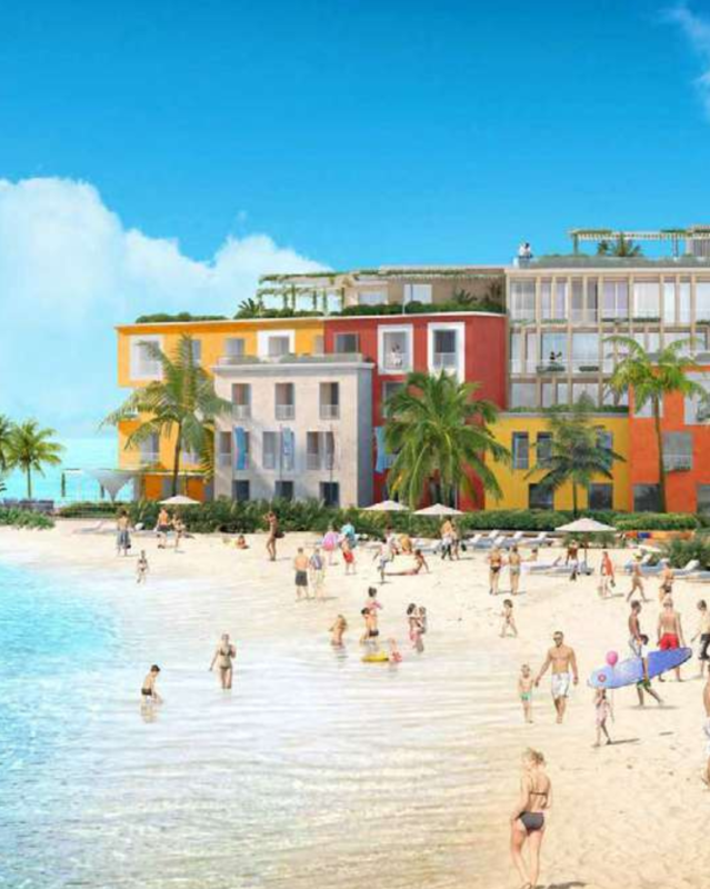 Отельные апартаменты с 2-спальнями Princess Suite (A) с видом на море в Portofino Hotel
