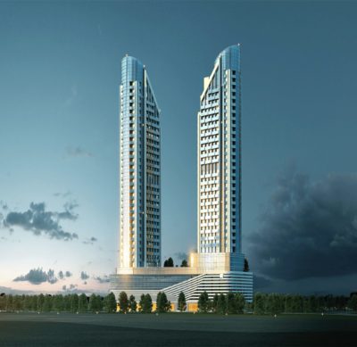 (RU) Апартаменты с 2 спальнями (U08В) в Cloud Tower В от застройщика Tiger Group
